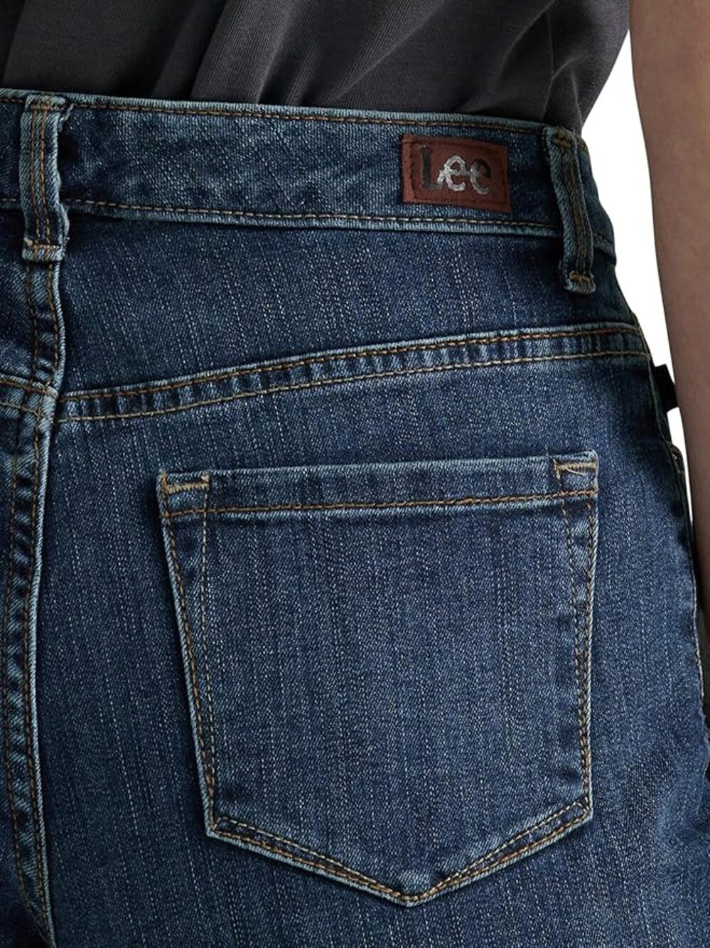 Lee Instantly Slims Classic Relaxed Fit Monroe Straight Leg Jean Ellis 10 Long